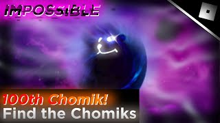 How to find BLACK HOLE CHOMIK in FIND THE CHOMIKS  Roblox [upl. by Nuy247]