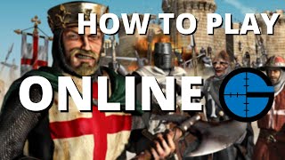 How to play ONLINE  Vanilla Stronghold Crusader [upl. by Aneleh]