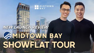 Midtown Bay Condo Show Flat Tour  Singapore New Launch Project Review  PLB George amp Melvin [upl. by Eecram]