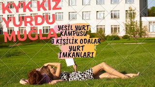 Muğla Sıtkı Koçman Üniversitesi  KIZ YURDU VE ODA TURU [upl. by Vetter]