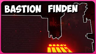 GANZ EINFACH eine Bastion in Minecraft finden 121 [upl. by Arakaj]