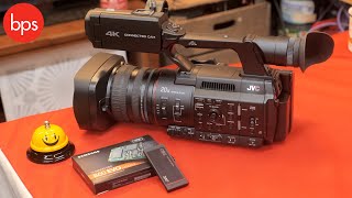 JVC GYHC500 4K Camera Review with John Kelly from JVC [upl. by Lilia]