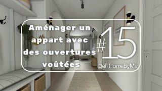 Aménager un appartement de 80m2 sur HomeByMe Défi 15 [upl. by Asirac]