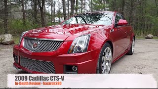 Review 2009 Cadillac CTSV [upl. by Zima]