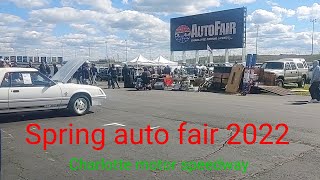 Spring swapmeet and Auto fair April 9 2022 Charlotte motor speedway early Saturday morning [upl. by Oinafipe]