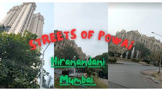 Hiranandani Powai Mumbai Streets😊 [upl. by Pravit]