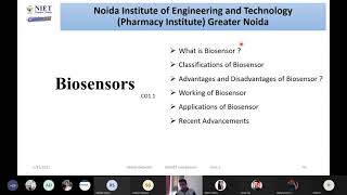 Biosensors Working and applications of biosensors in Pharmaceutical Industries [upl. by Pattani]