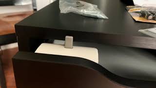 IKEA ALEX Drawer Lock Installation [upl. by Llert]