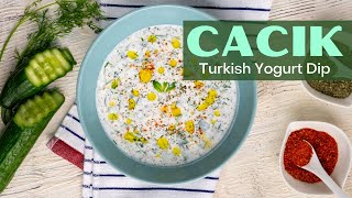 Cacik Turkish Tzatziki [upl. by Eveivenej]