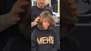 Transform long hair to Short hair  how she look hairstyle wolfcut haircut nail shorts [upl. by Oleg207]