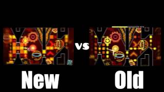 Geometry Dash 1920  Old Phobos and New Phobos Comparison GSDeter [upl. by Naffets66]