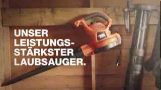 BLACKDECKER™ 3000W Laubsauger GW3050 [upl. by Gillett]