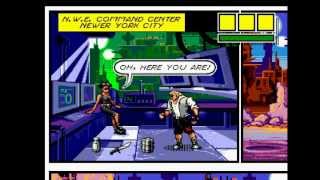 Comix Zone WalkthroughGameplay Sega Genesis [upl. by Acireh]