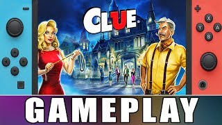 Clue Board Game  The Classic Mystery Game  Nintendo Switch Gameplay [upl. by Allertse90]