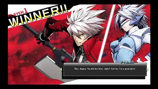 BlazBlue Cross Tag Battle 20 Ragna The Bloodedge All Special Interactions English [upl. by Erastes]