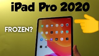 iPad Pro 4th gen 2020 How to force restart if freezing or frozen [upl. by Eniliuqcaj]