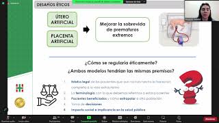 ASPECTOS ETICOS RELACIONADOS CON EL UTERO ARTIFICIAL [upl. by Oiluig]