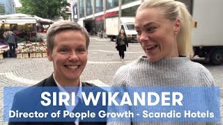 HREats  Siri Wikander Director of People Growth på Scandic Hotels [upl. by Iah]