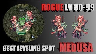 RagnarokPH Rogue Guide  Medusa Best Leveling Spot 8099 [upl. by Eugenle734]