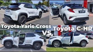 Toyota CHR VS Toyota Yaris Cross 2023 [upl. by Lavella]