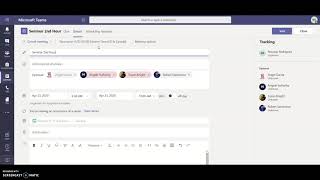 Setting up recurring meetings  Microsoft Teams [upl. by Adnawaj527]