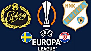 Elfsborg 20 Rijeka  EUROPA LEAGUE 202425 [upl. by Kassandra]