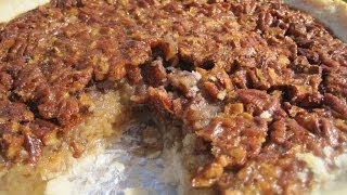 SOUTHERN PECAN PIE  How to make PECAN PIE Recipe [upl. by Sirovat]