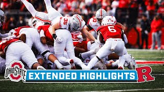 Ohio State at Rutgers  Extended Highlights  Big Ten Football  Nov 4 2023 [upl. by Aryaz]