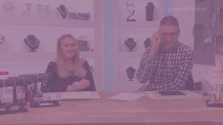 Jewellery Maker Live 170423  Vicki Carroll amp Mark Smith [upl. by Stesha]