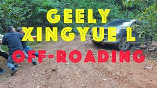 Geely Xingyue L offroading [upl. by Zena303]