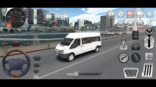 Mini Bus Simulator Vietnam Gameplay  Ford Transit [upl. by Ayra571]