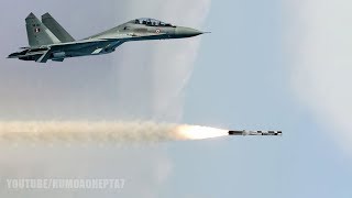 India Successfully TestFires BrahMos Supersonic NuclearCapable Cruise Missile From Sukhoi Su30 [upl. by Ennayt]