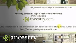 Maps A Path to Your Ancestors  Ancestry [upl. by Erlin]