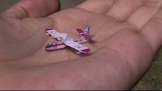 Micro Canadair CL 215 Paper Airplane [upl. by Oterol788]