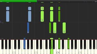 Toto  Africa  Piano Cover Tutorials  Backing Track [upl. by Dorrahs]