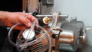 Pressure Testing a Minarelli Horizontal 2Stroke Scooter Engine [upl. by Nobell]