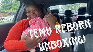 Unboxing a reborn doll from Temu [upl. by Leseil]