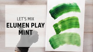 How to Mix Mint Hair Color with Elumen Play  Lets Play Elumen Series  Goldwell Education Plus [upl. by Ylicic]