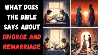 What Does The Bible Says About Divorce and Remarriage [upl. by Letnuahc]