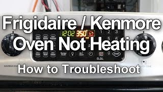 Frigidaire Oven Not Heating  How to Troubleshoot [upl. by Myrtice]