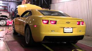 Edelbrock Supercharger Dyno Test on 2010 Camaro SS [upl. by Grannias]