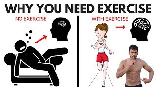 10 Benefits Of Exercise On The Brain And Body  Why You Need Exercise [upl. by Kazimir]