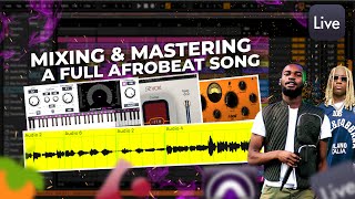 Mixing and Mastering A Full Afrobeat Song 1  Mixing and mastering tutorial [upl. by Katleen]