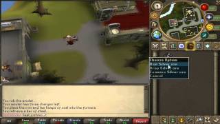 Runescape How to Smelt Silver Bar [upl. by Allister]