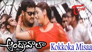 Andhrawala Songs  Kokkoka Misaa  Jr NTR  Rakshita [upl. by Purdy]