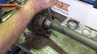 How to Replace the Rear Axle Seal and Bearing on a Ferguson TE20 Tractor [upl. by Zile]