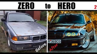 Building a BMW e36 Coupe in 10 minutes [upl. by Phonsa585]