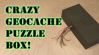 Crazy Geocache Puzzle Box [upl. by Steffie]