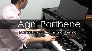 Agni Parthene Piano Cover  Niko Kotoulas [upl. by Adnirual730]