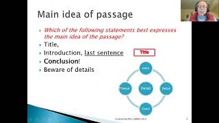 MTEL Communication amp Literacy Skills Reading Subtest  Main Idea [upl. by Nuahsyar]